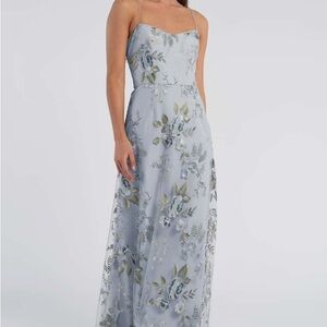 Enchanted Floral Whisper Blue - Size 14